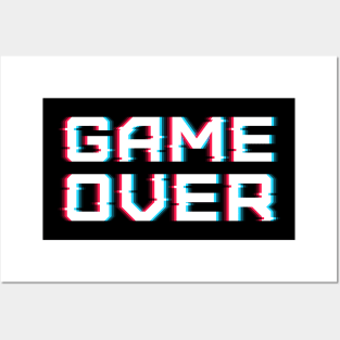 Game Over Posters and Art